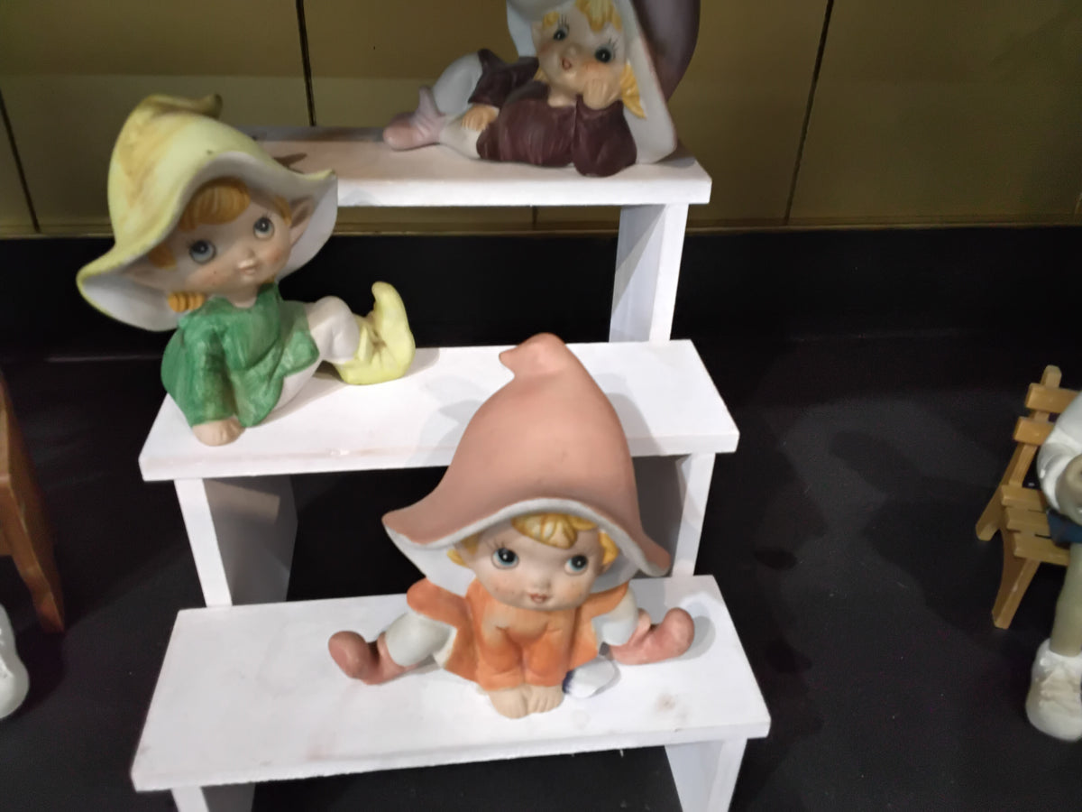 Homco Elves set (3)