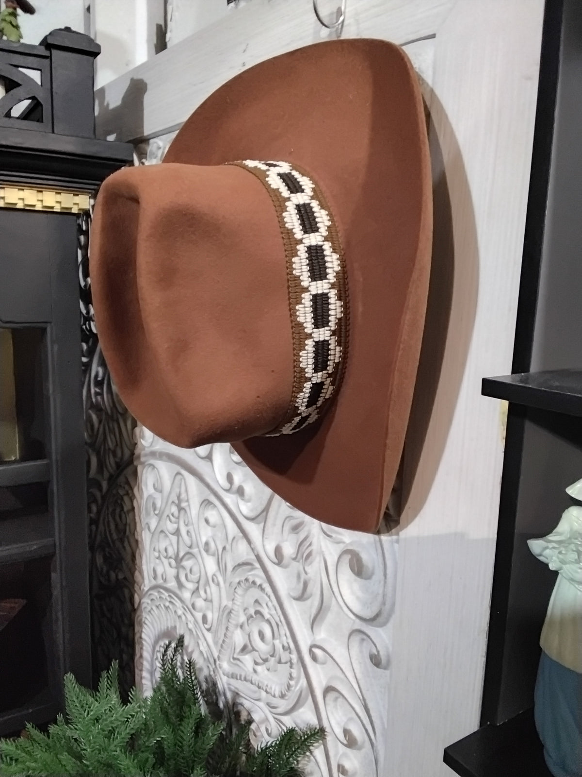 Vintage Urollit Baileys Felt Cowboy hat
