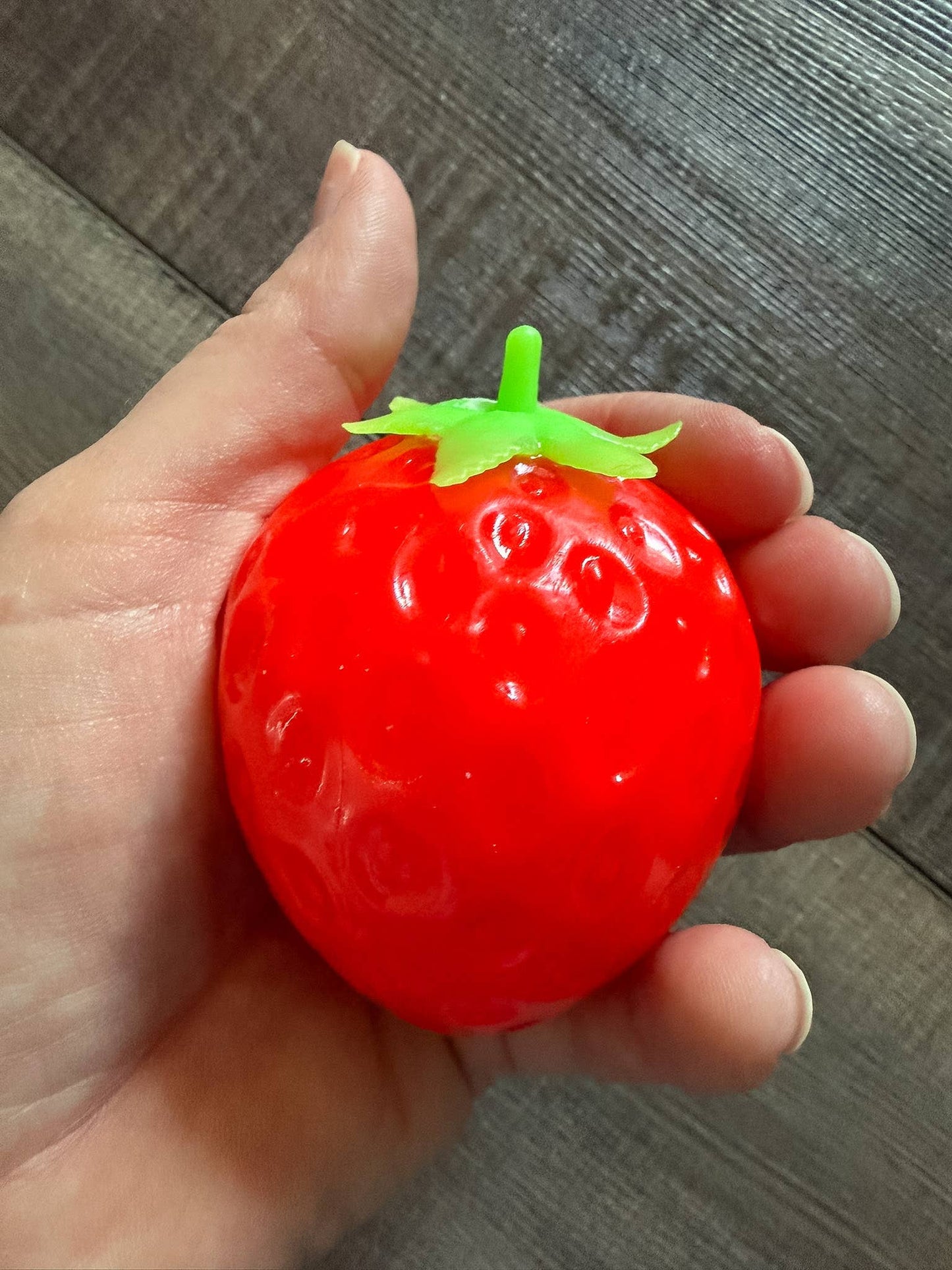 Squishy Squish Strawberry Stress Toy