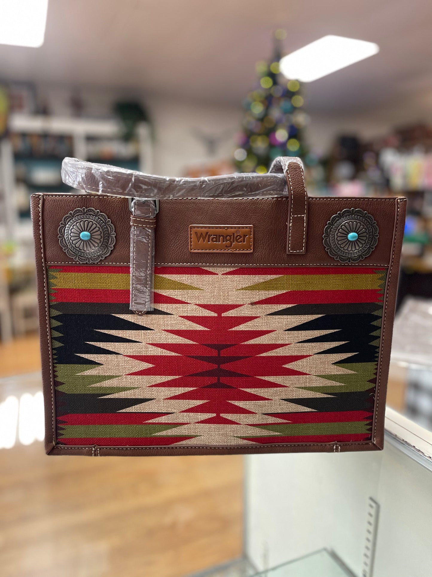 Wrangler Aztec Concealed Carry Tote