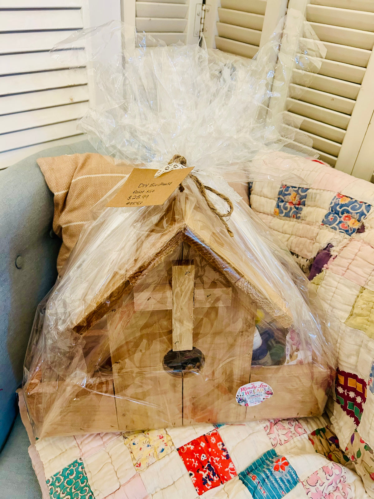 Painted Birdhouse Kit