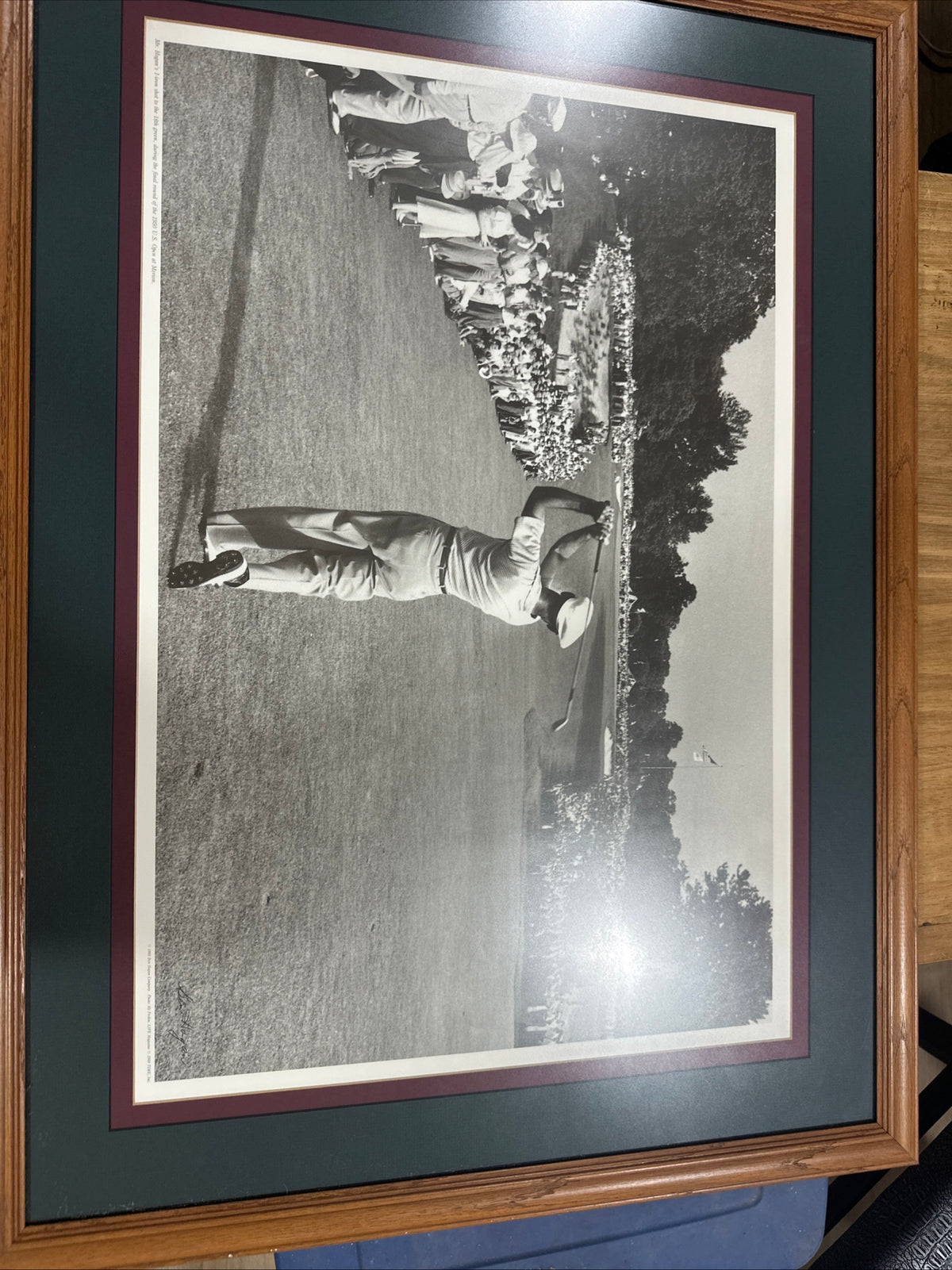 Ben Hogan 1950 us open framed