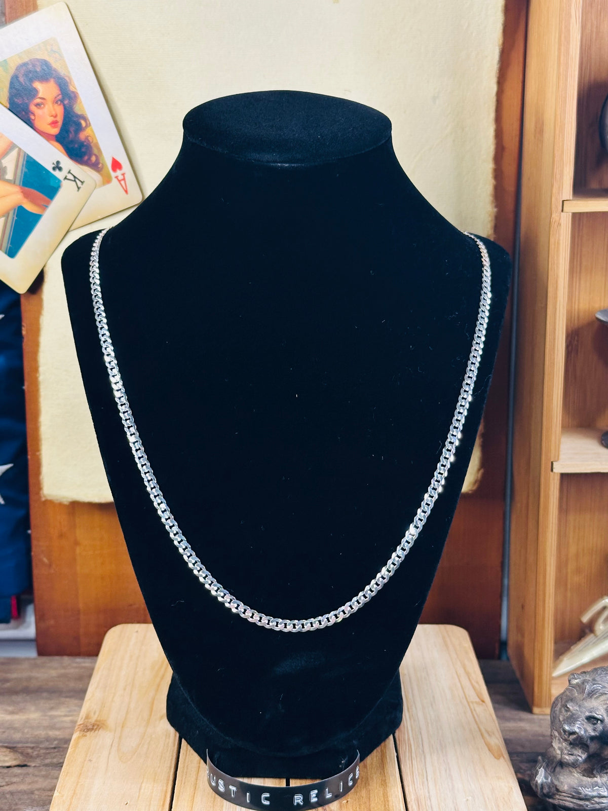 24” 4mm Cuban link 925 #9