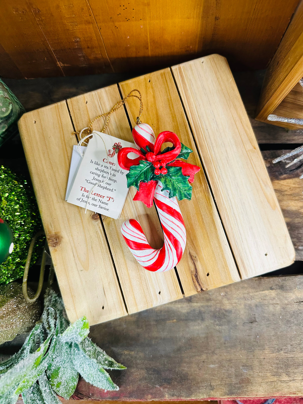 Candycane ornament C13