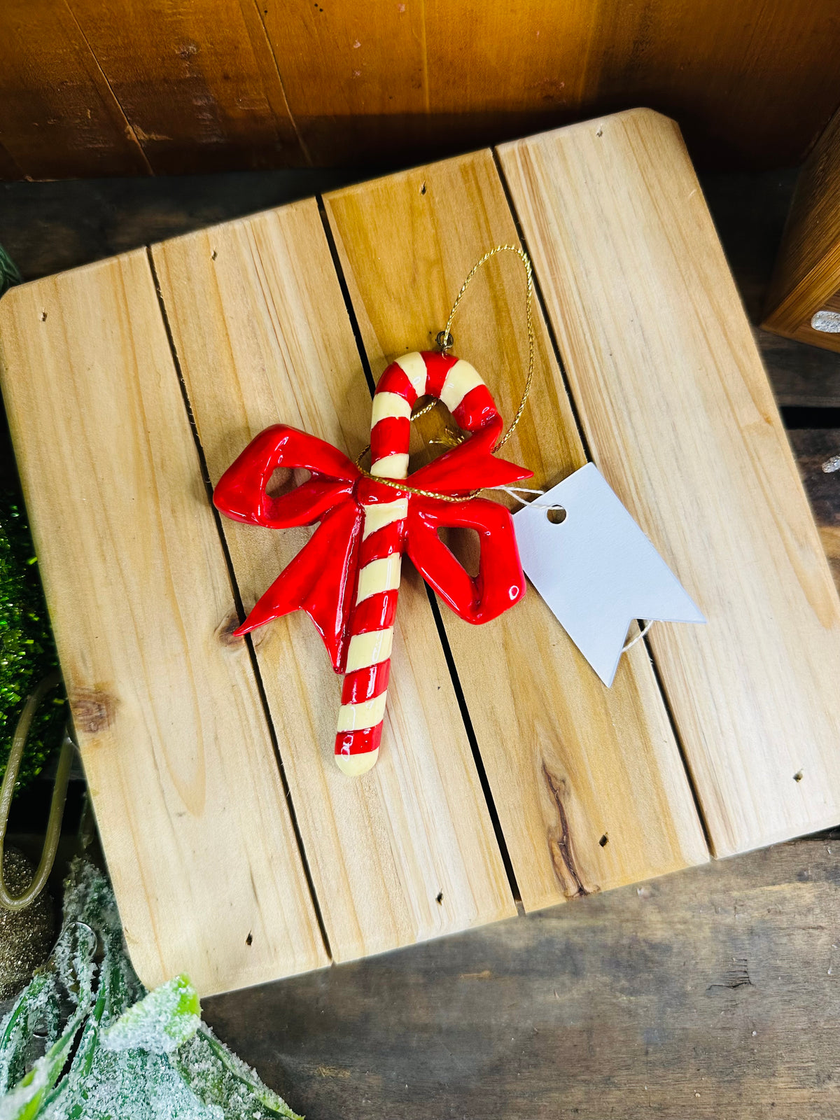 Candy cane ornament C14