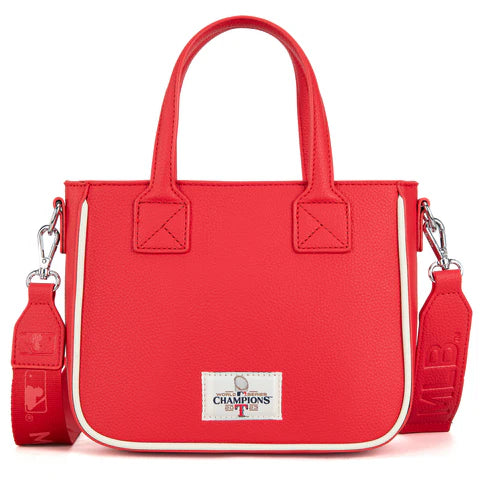 MW MLB Texas Rangers Team Tote/Crossbody with Baseball Coin Pouch