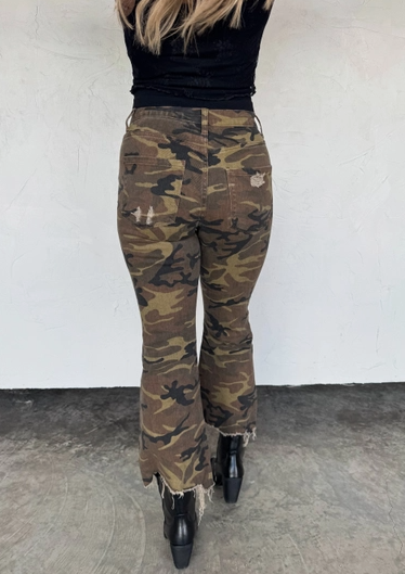 Blakeley Urban Camo Distressed Jeans