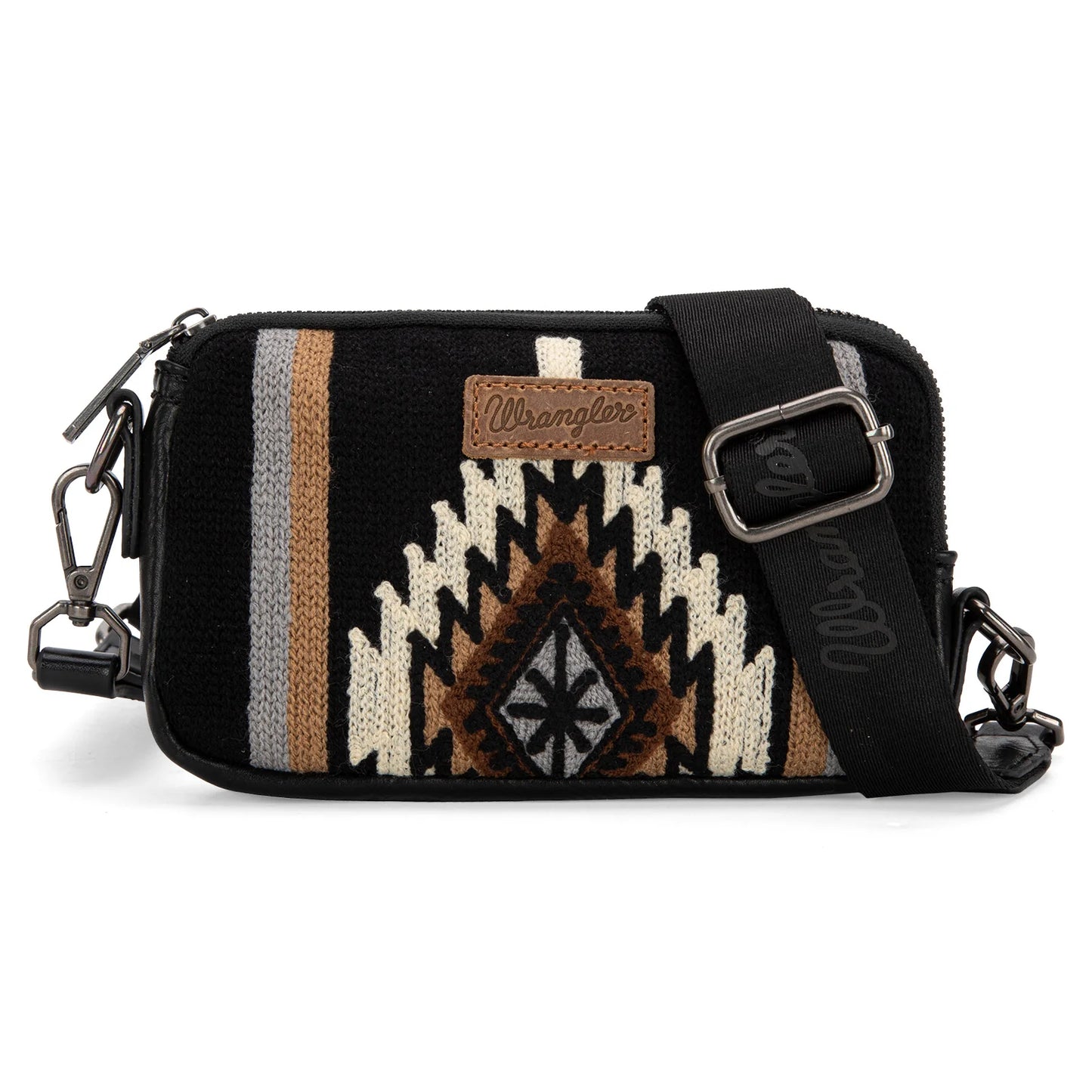Wrangler Southwestern Knitted Mini Crossbody
