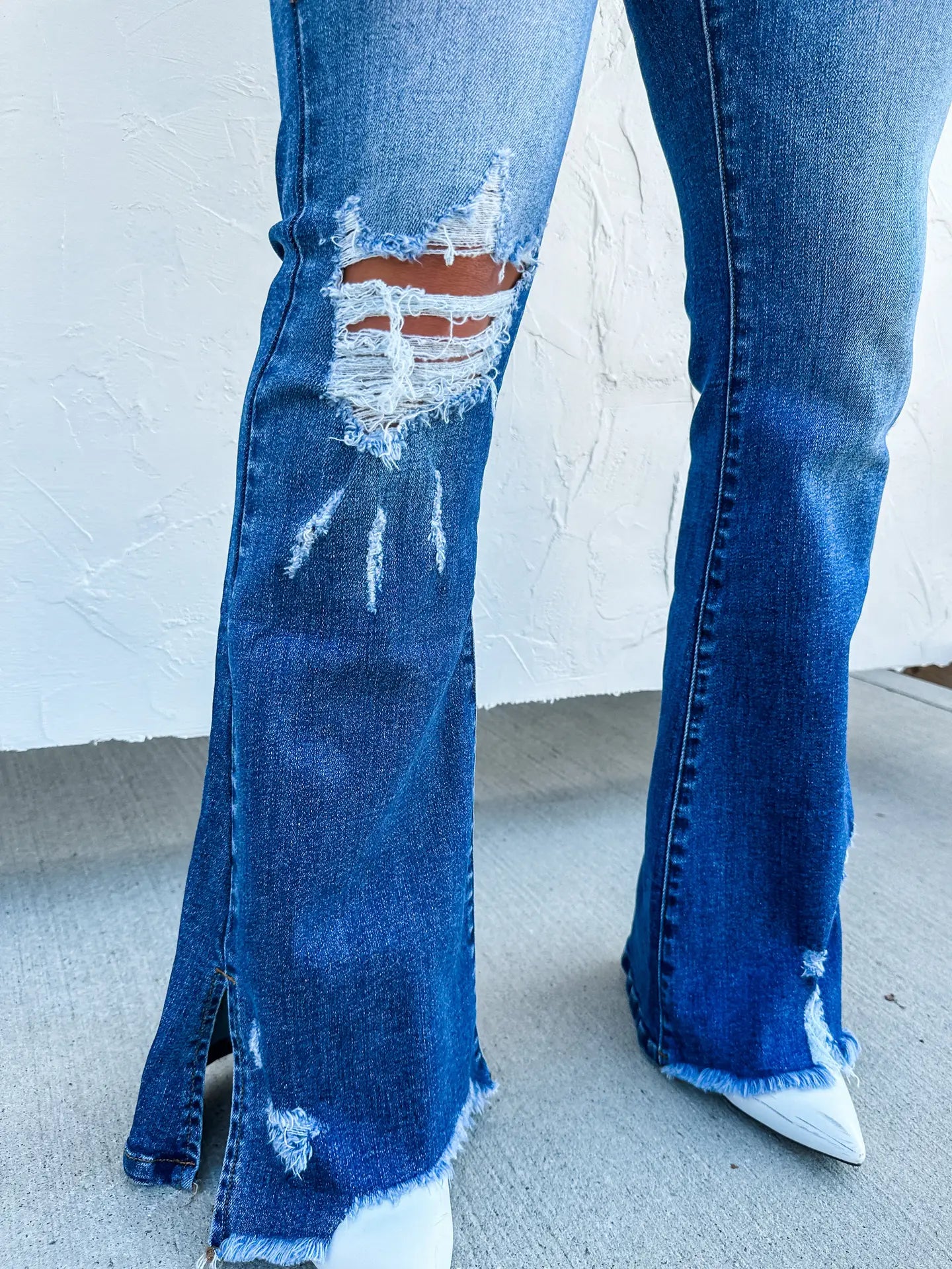 Diesel Split Hem Jeans