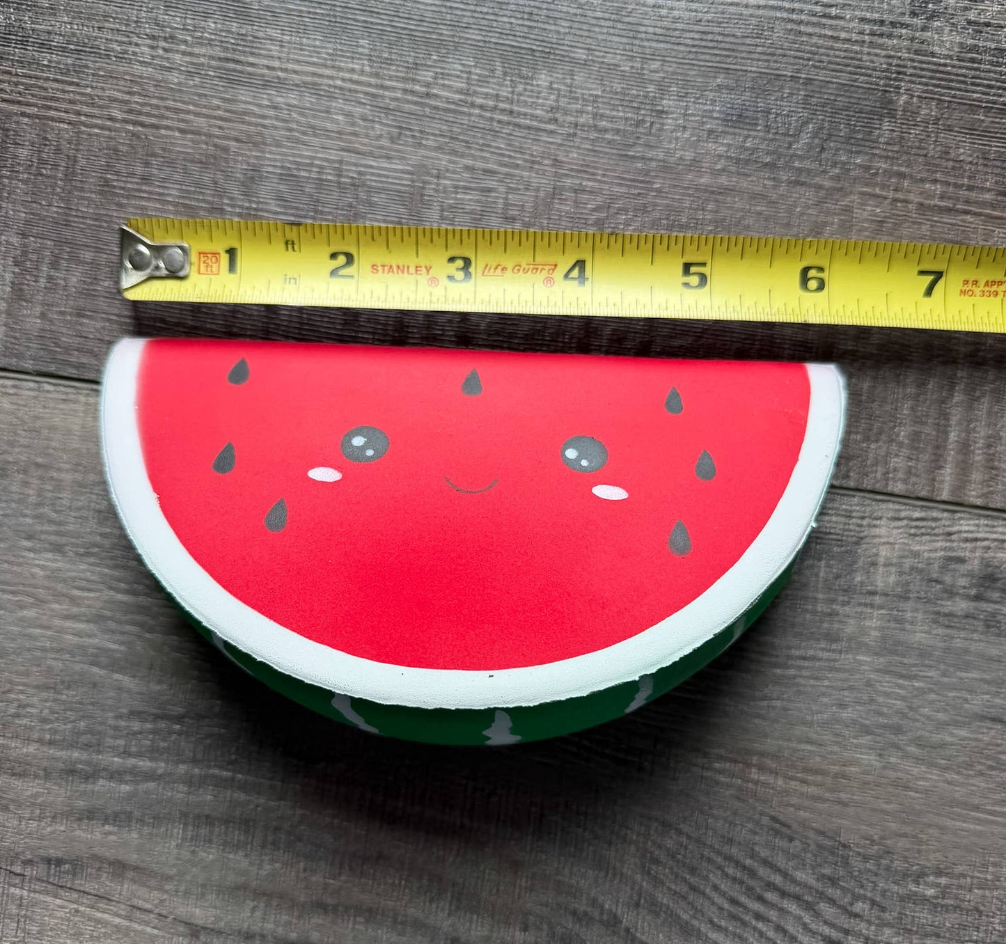 Watermelon Squishy Squish Slow Rising Foam Toy