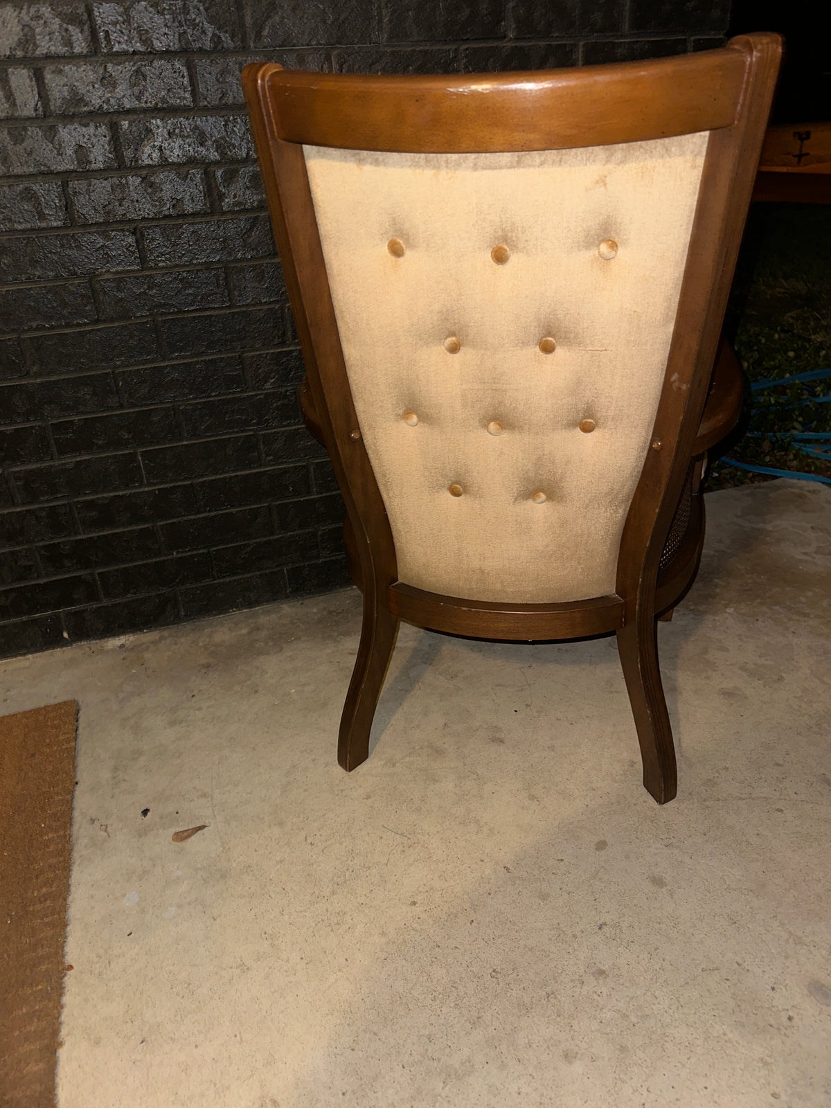 Lenoir Chair co. Cane side chair