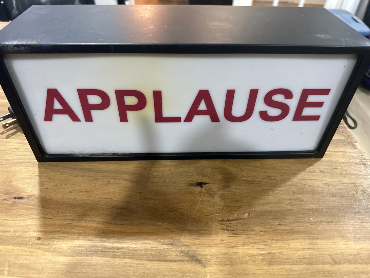 “Applause” light sign