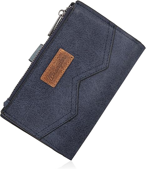 Wrangler "W" Stitch Card Holder Bi-Fold Wallet