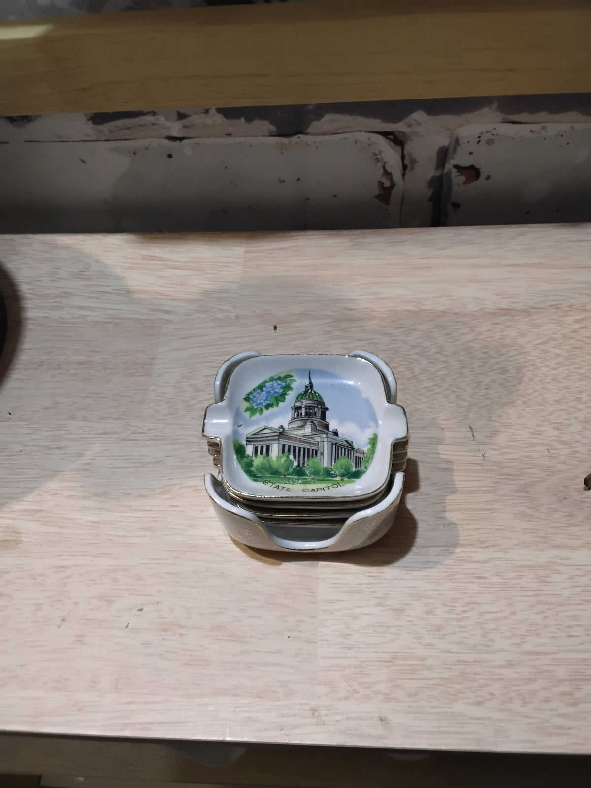 Vintage Miniature Ashtrays