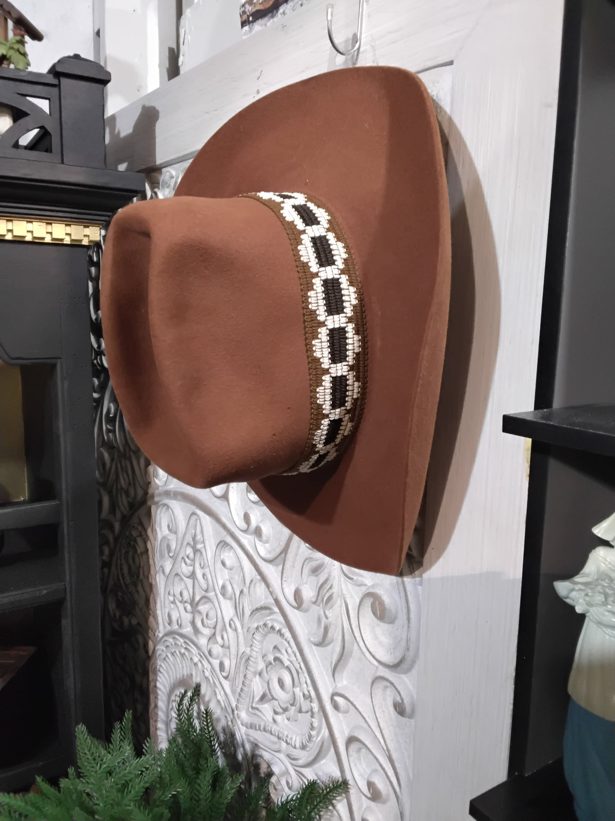 Vintage Urollit Baileys Felt Cowboy hat