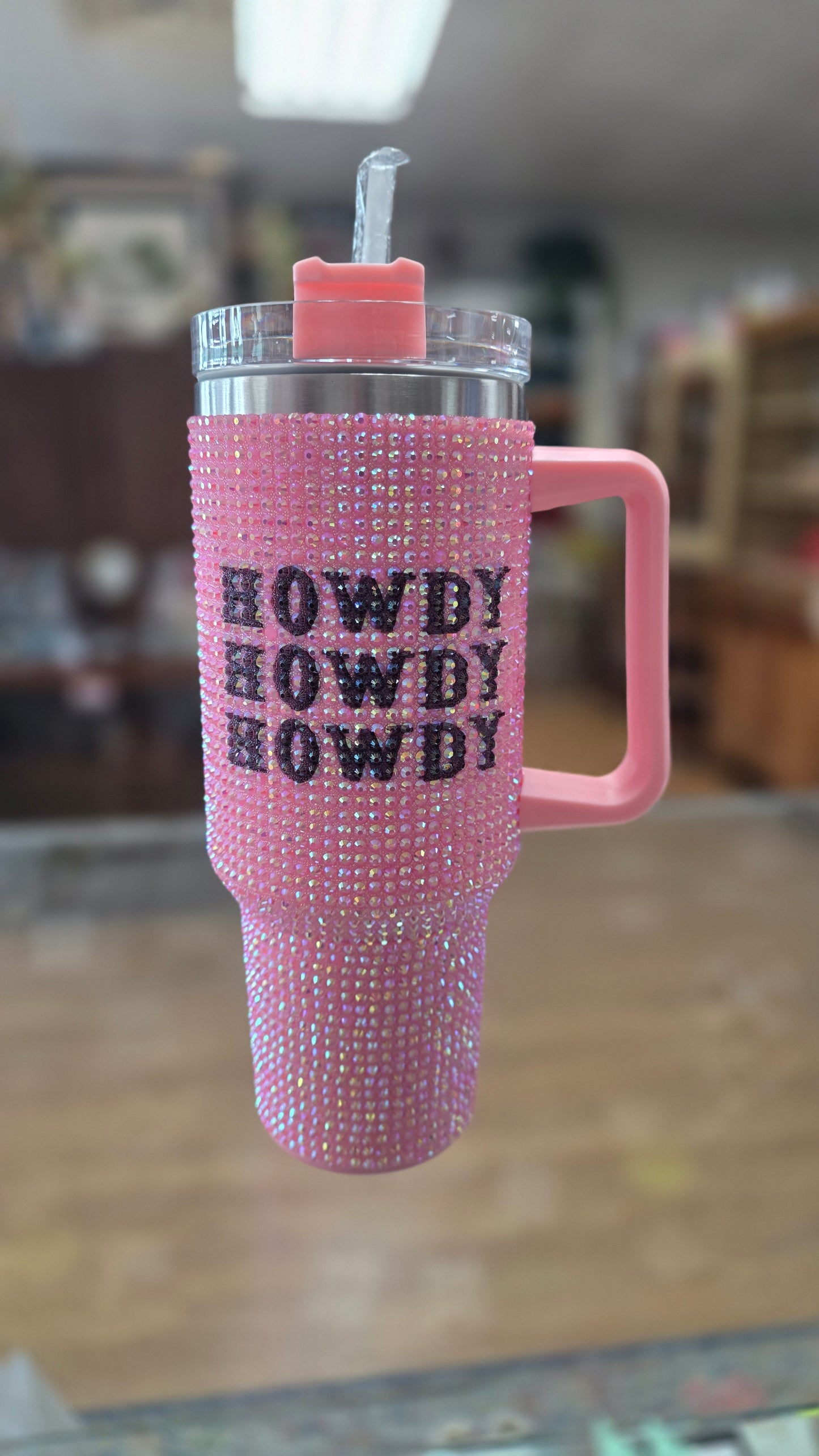 Bling Stanley Cup Dupe 40oz Tumbler