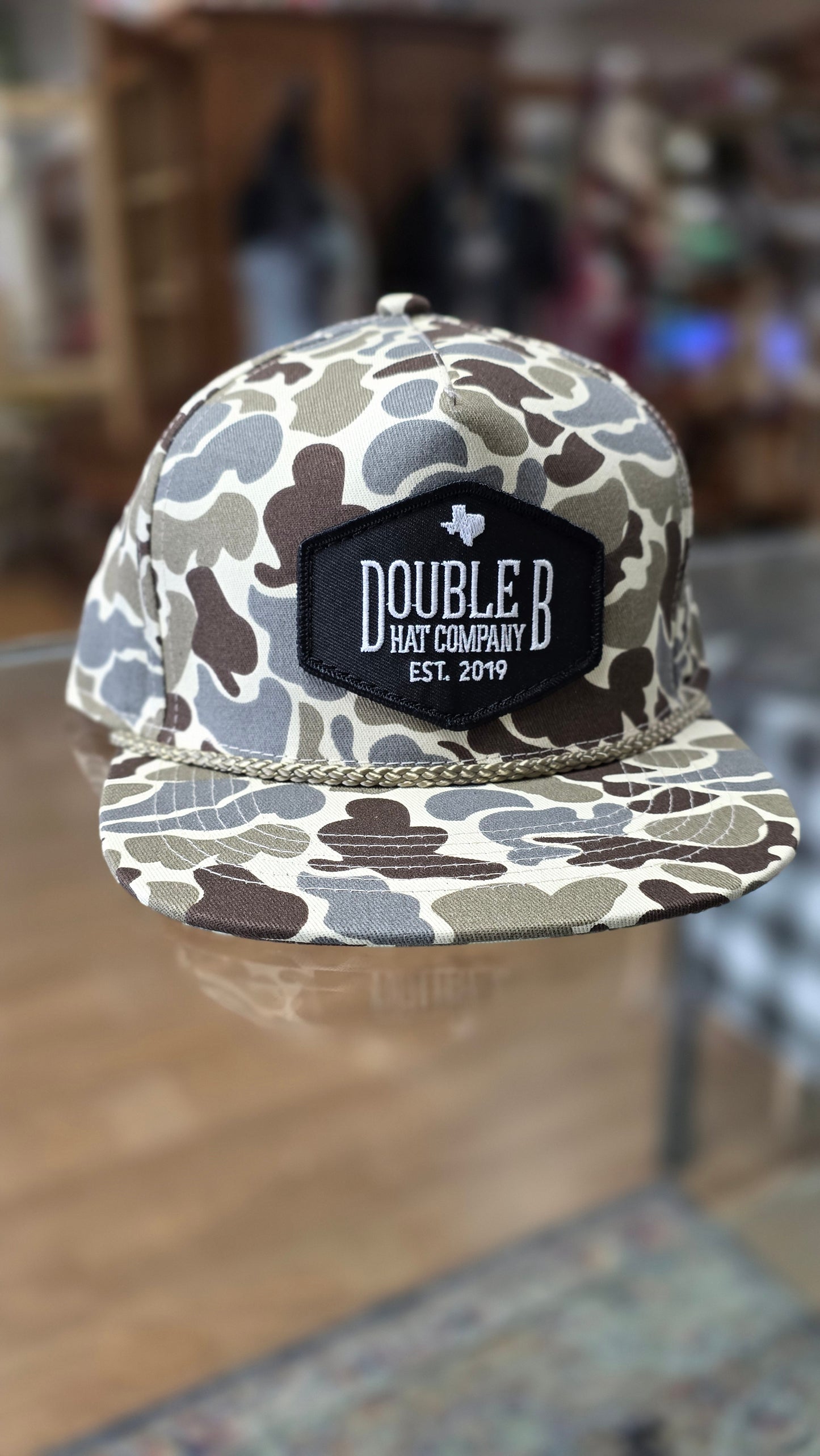 Double B Hat Company Flat Bill Cap