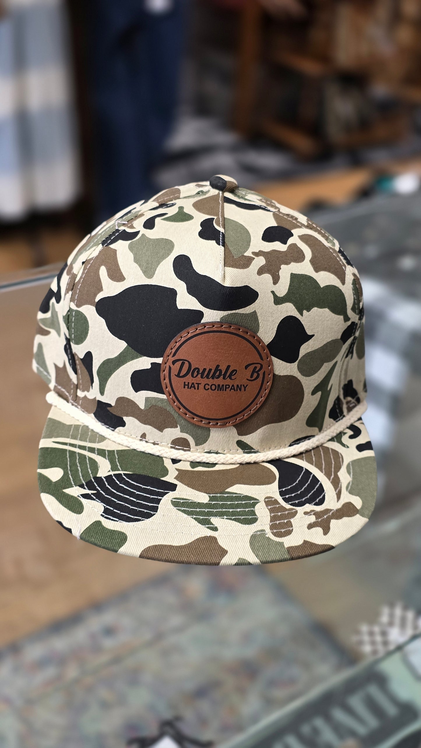 Double B Hat Company Flat Bill Cap