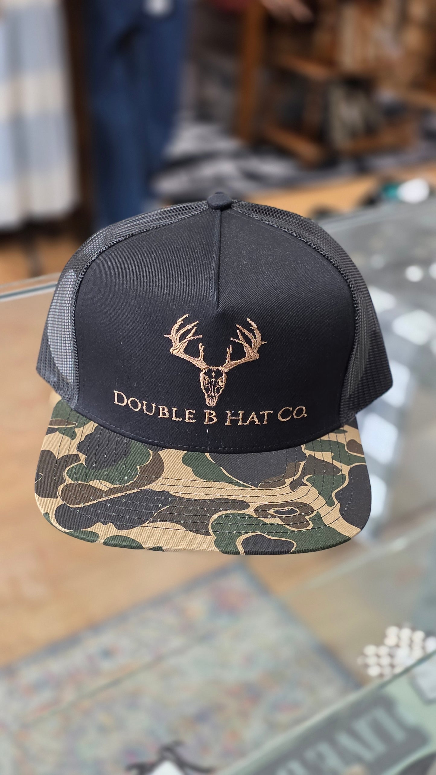 Double B Hat Company Flat Bill Cap