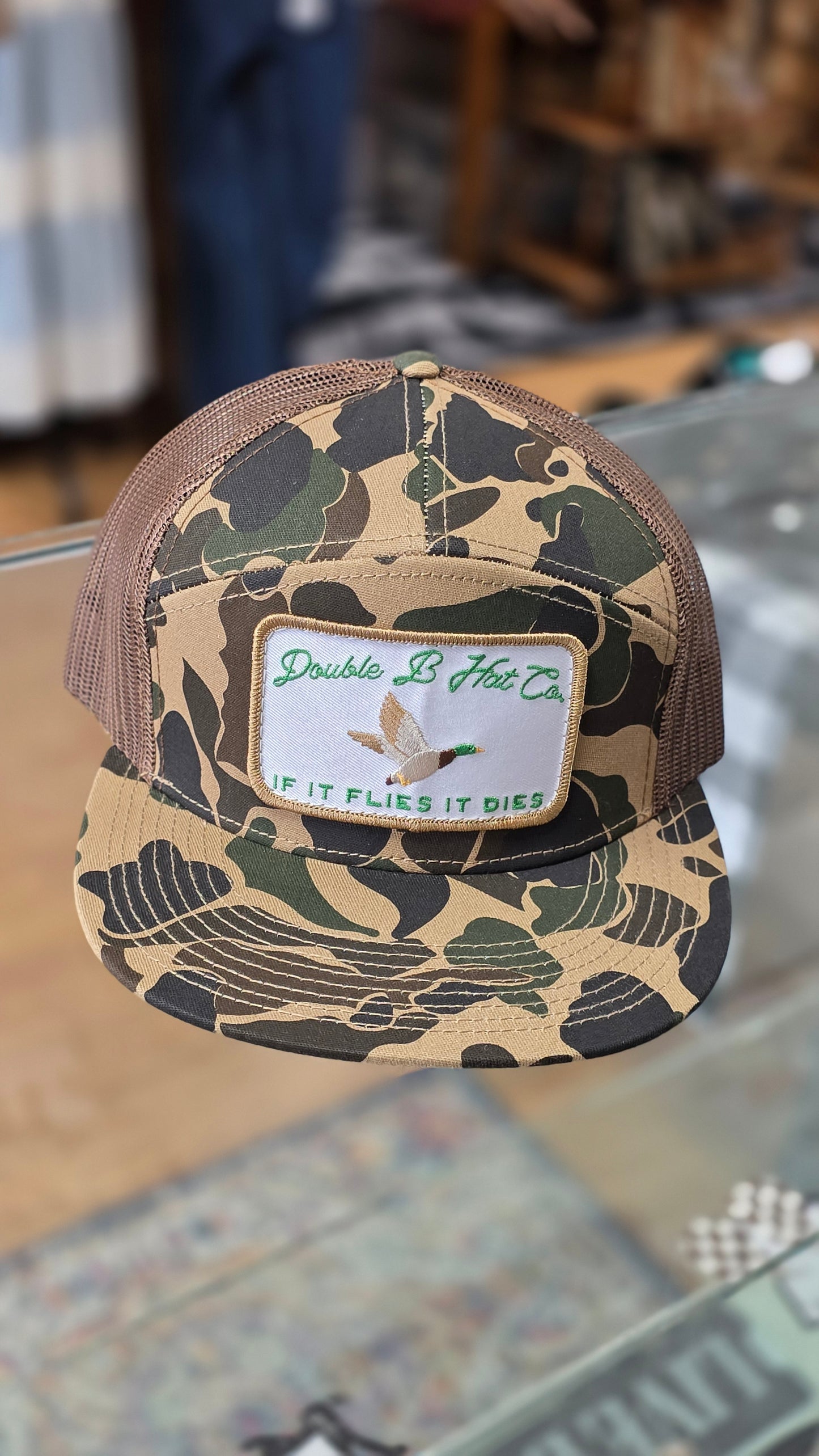 Double B Hat Company Flat Bill Cap