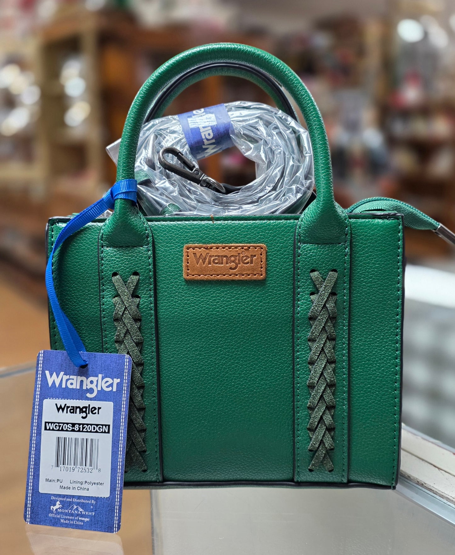 Mini Size Wrangler Crossbody Tote Bag