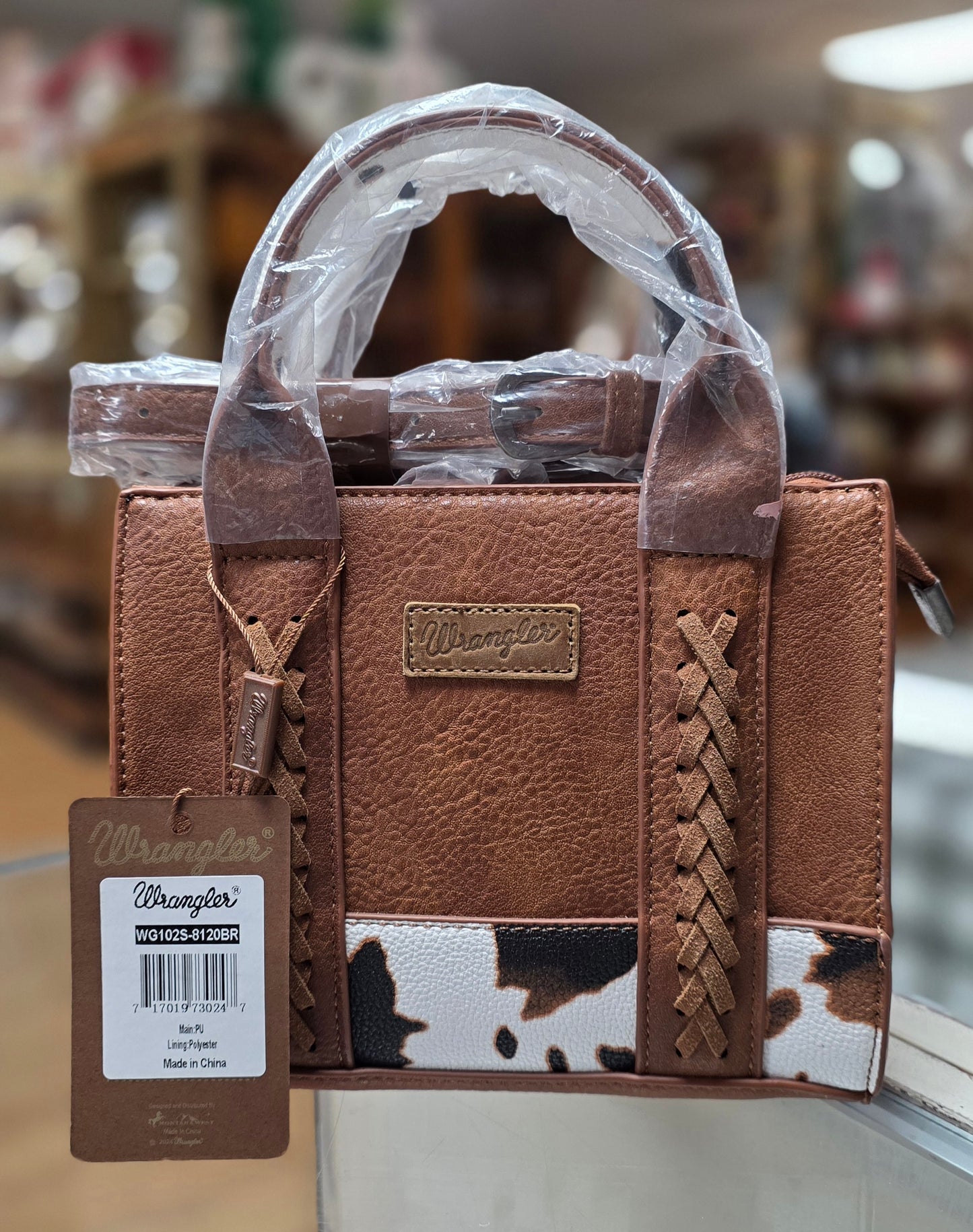 Mini Size Wrangler Crossbody Tote Bag
