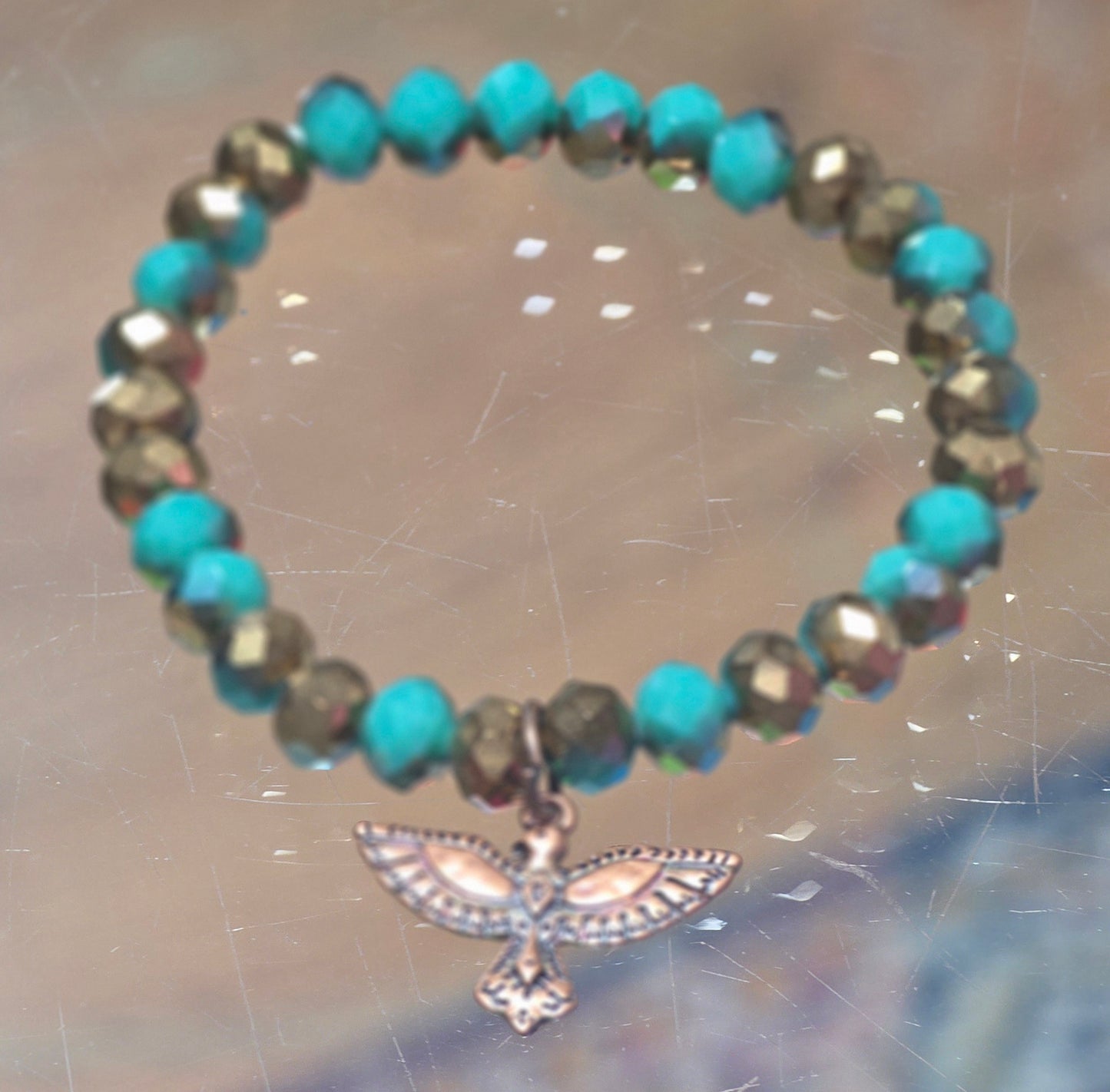 Beaded Bracelet With Pendant