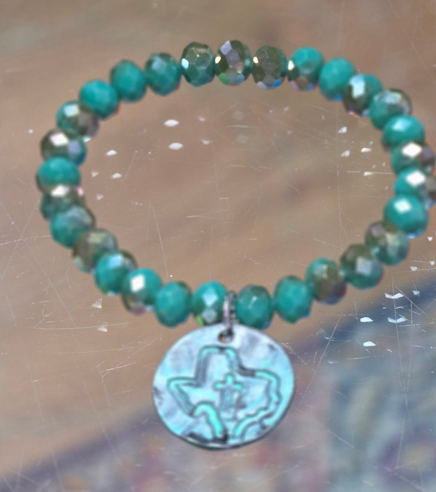 Beaded Bracelet With Pendant
