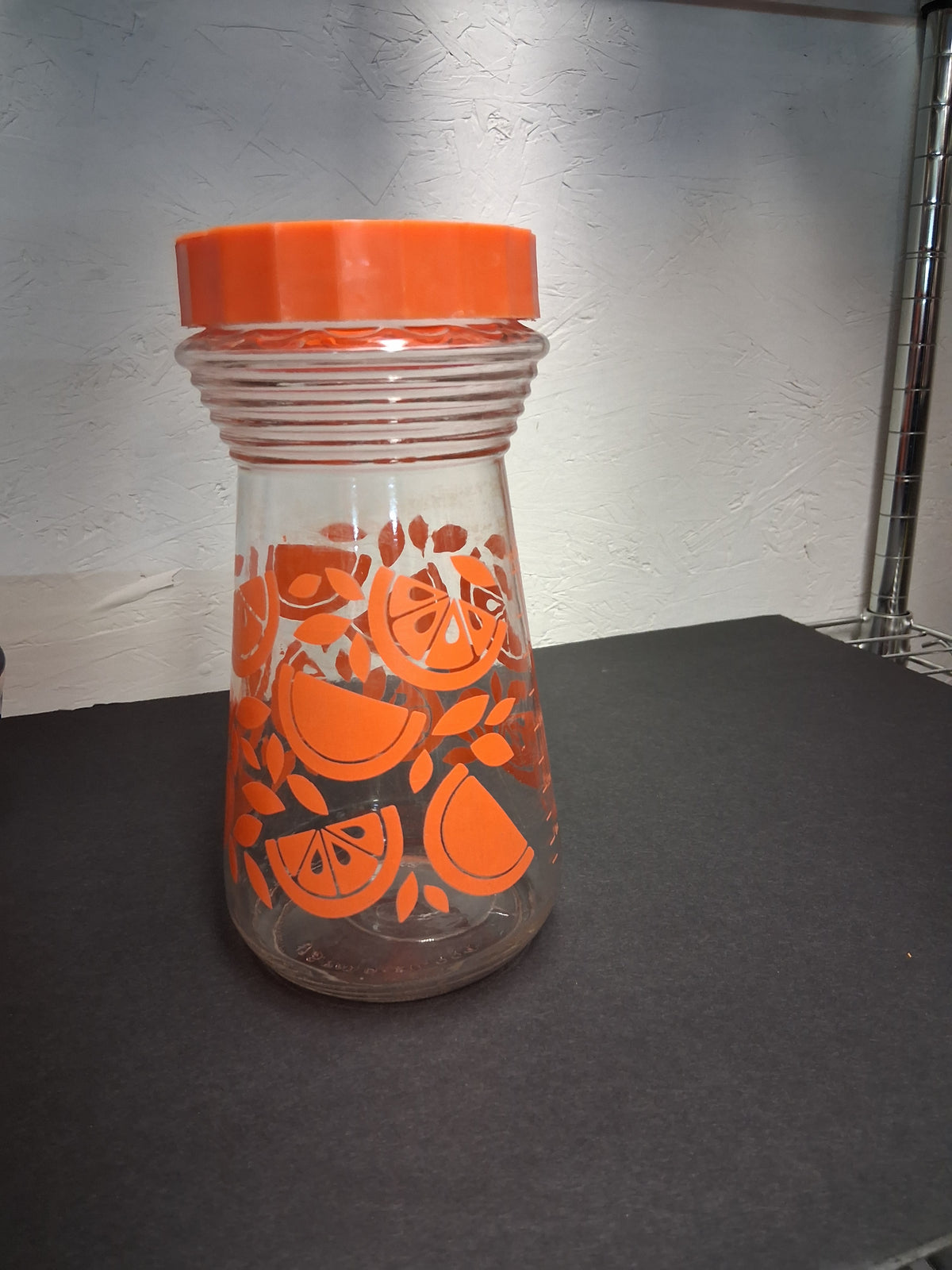 Vintage 24 ounce juice jar