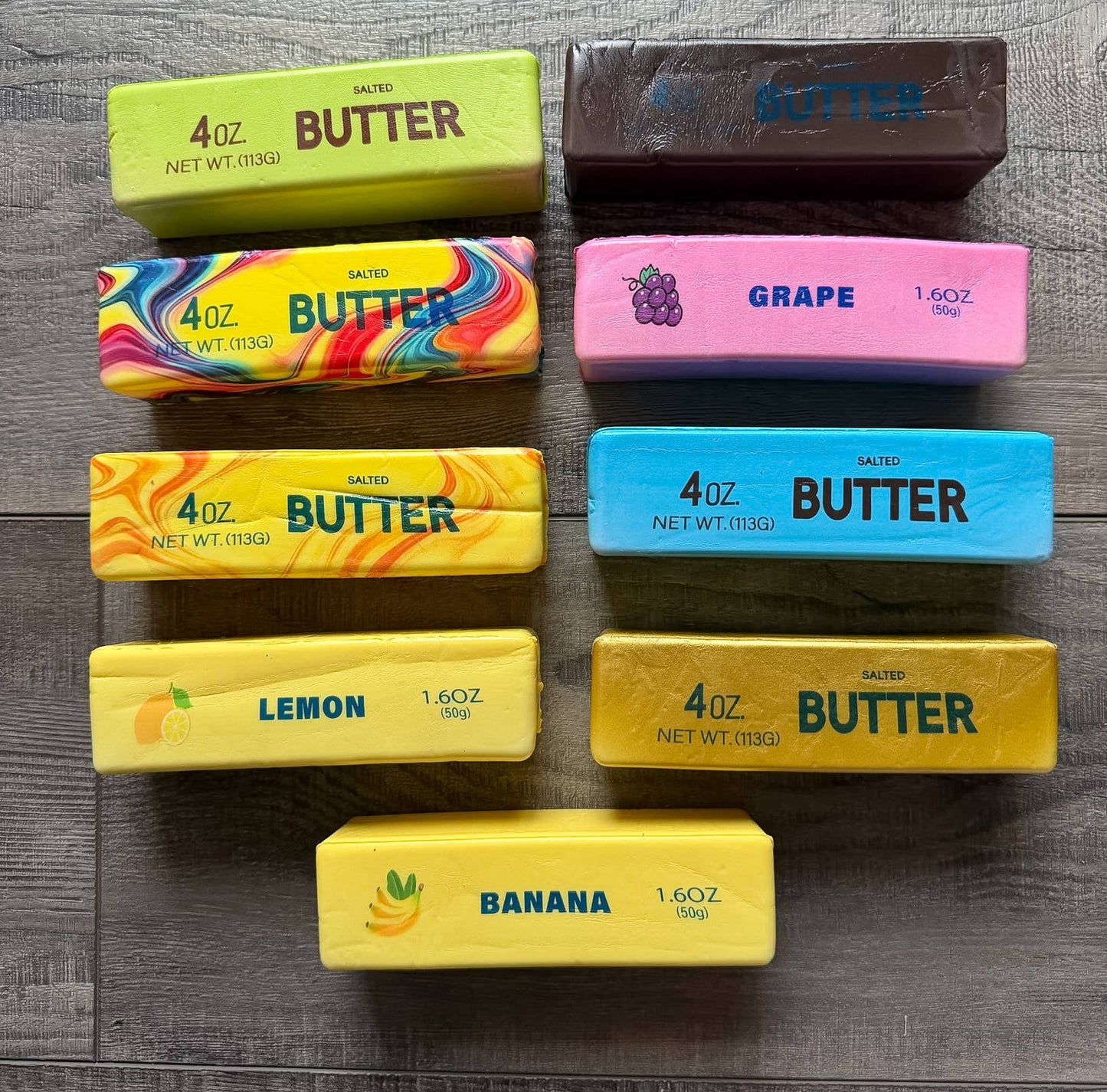 Squishy Squish Stick of Butter 2 Colors