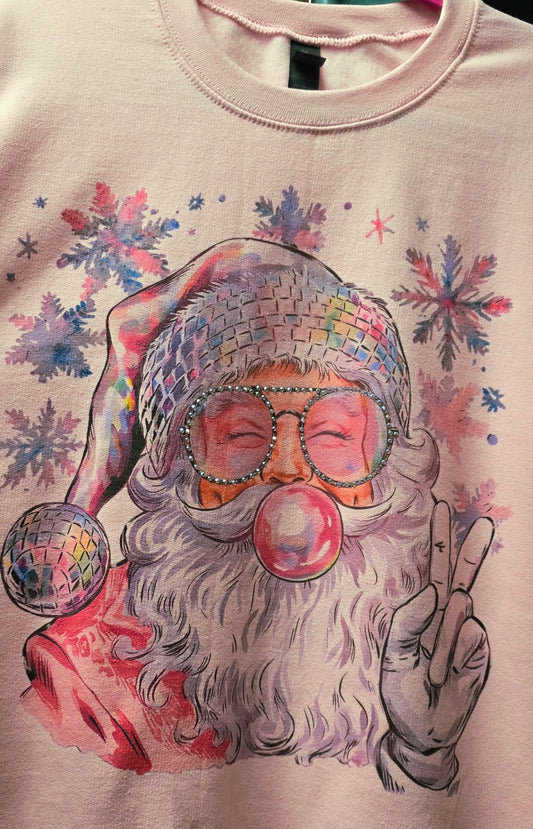Disco Santa Crewneck Sweatshirt