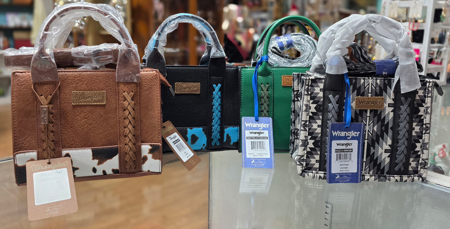 Mini Size Wrangler Crossbody Tote Bag