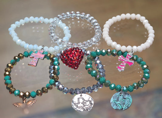 Beaded Bracelet With Pendant