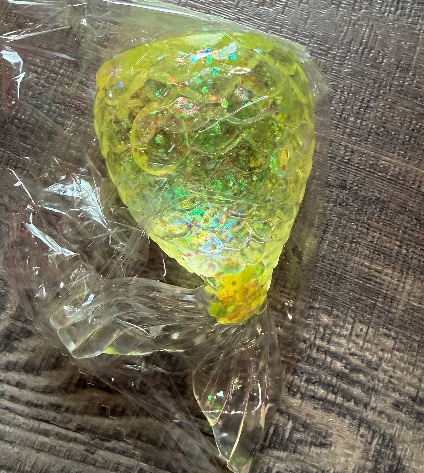 Squishy Squish Maltose Glitter Mermaid Tail Stress Toy