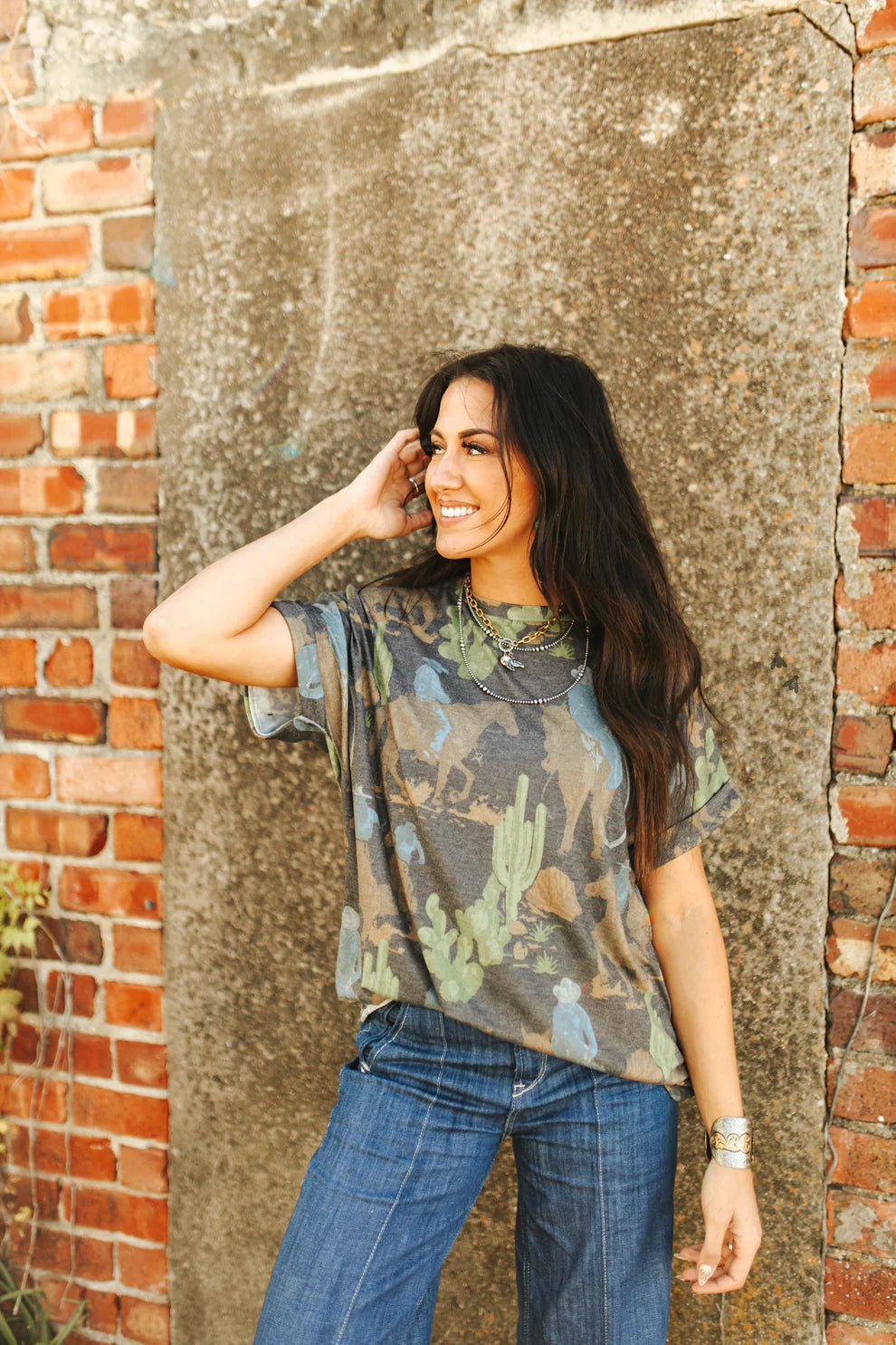 Dusty Desert Western Tee