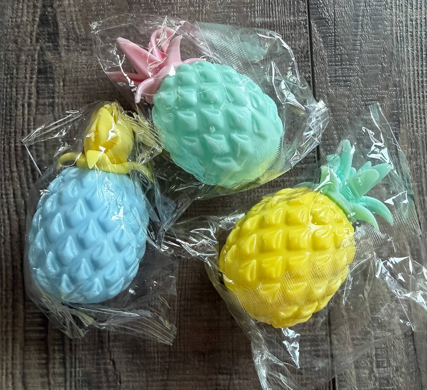 Squishy Squish Pineapple filled with water beads Stress Toy