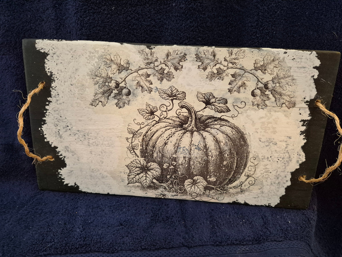Fall Tray Pumpkin 102231