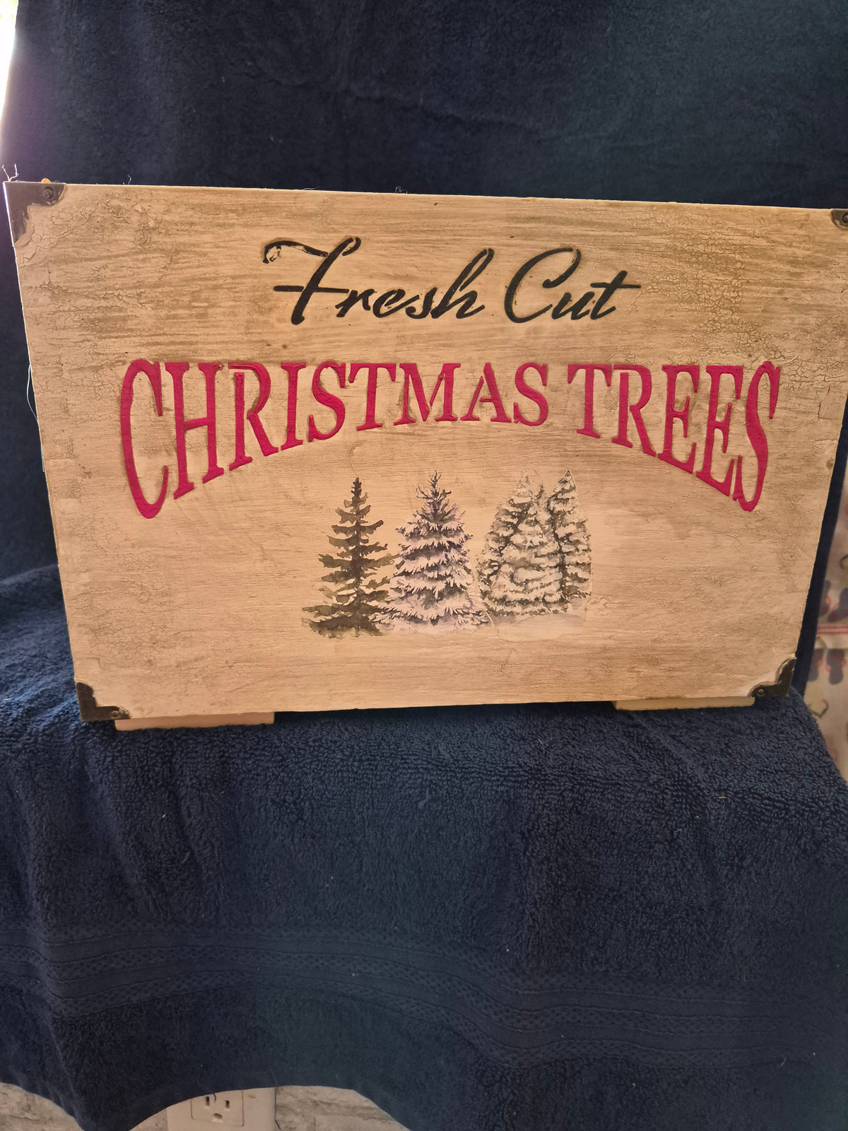 Christmas Wooden Box 102545