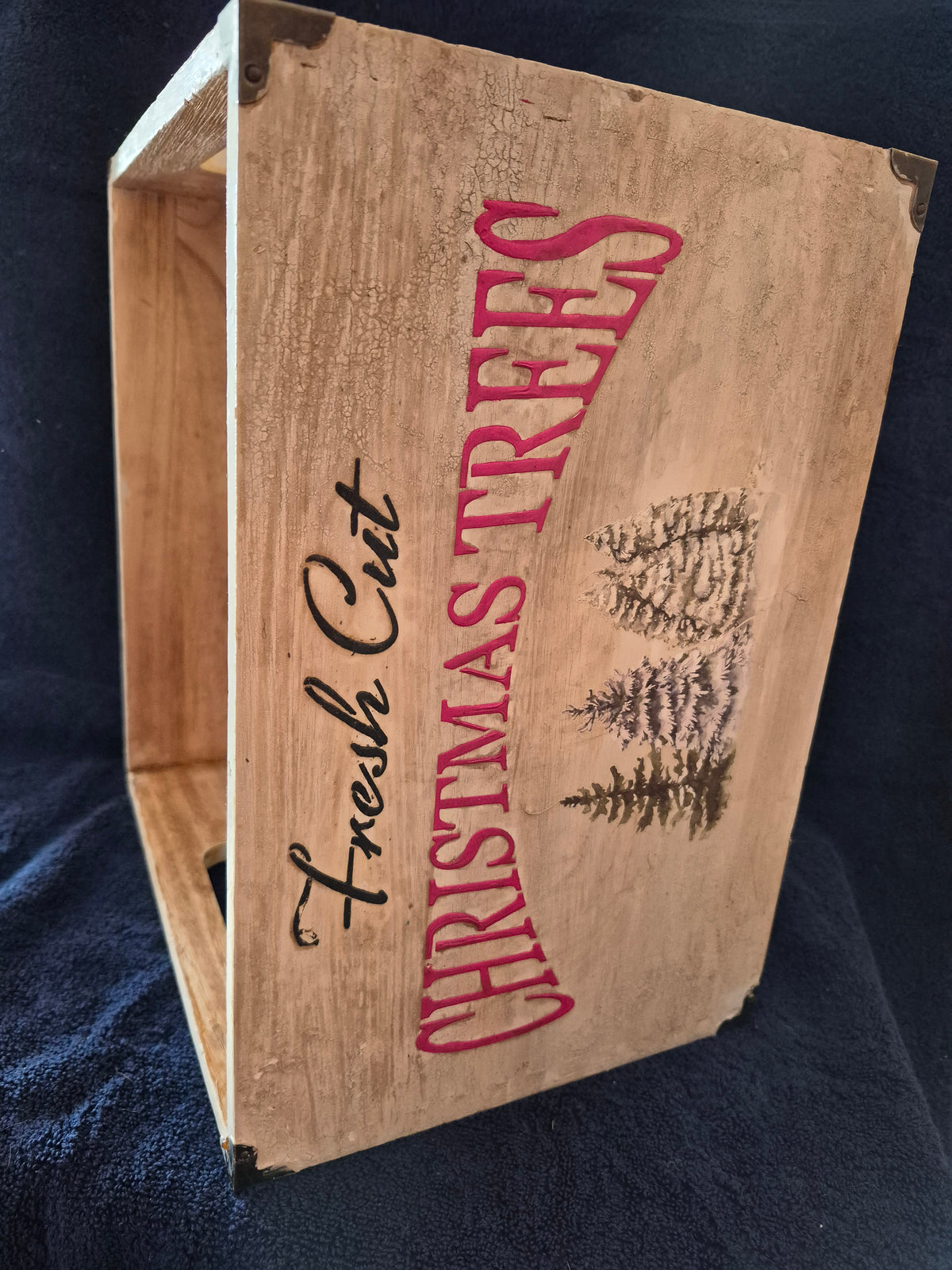 Christmas Wooden Box 102545