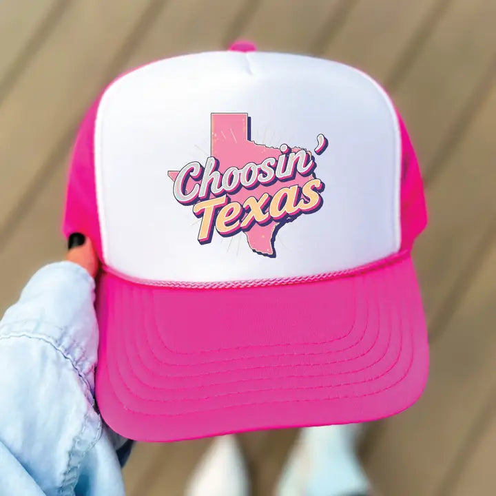 Graphic Print Trucker Hat
