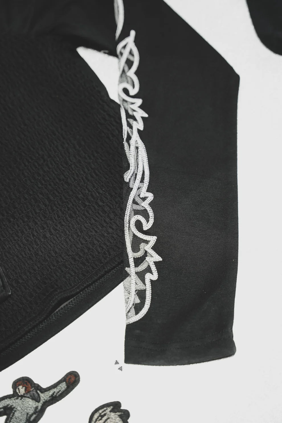 Cut It Western Cropped Longsleeve