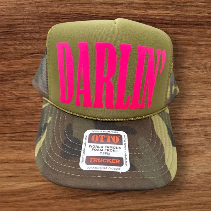 Graphic Print Trucker Hat