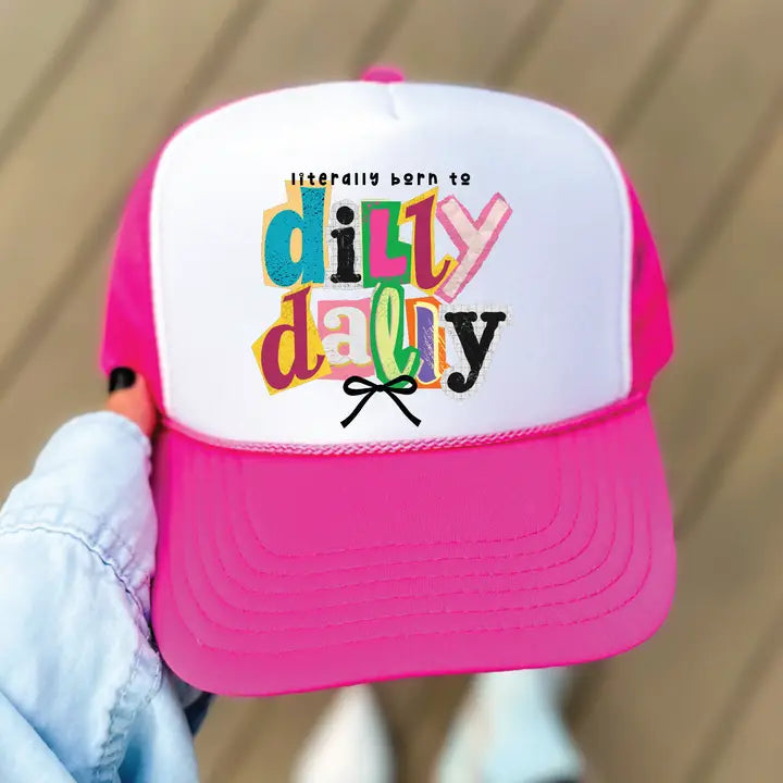 Graphic Print Trucker Hat