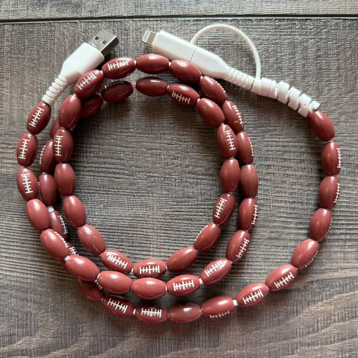 Beaded Phone Charger with Lightning & USB-C