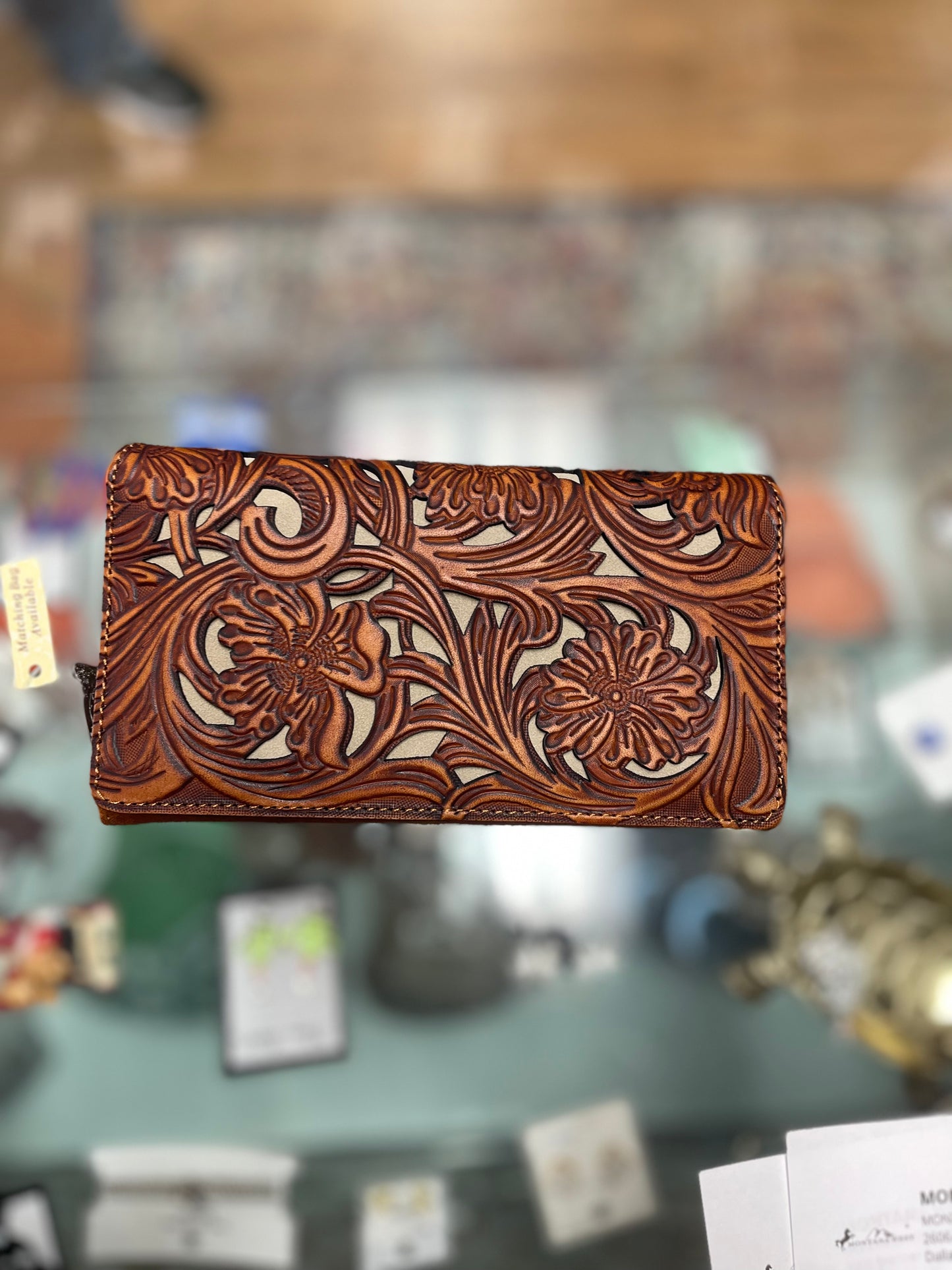 Trinity Ranch Tooled Wallet