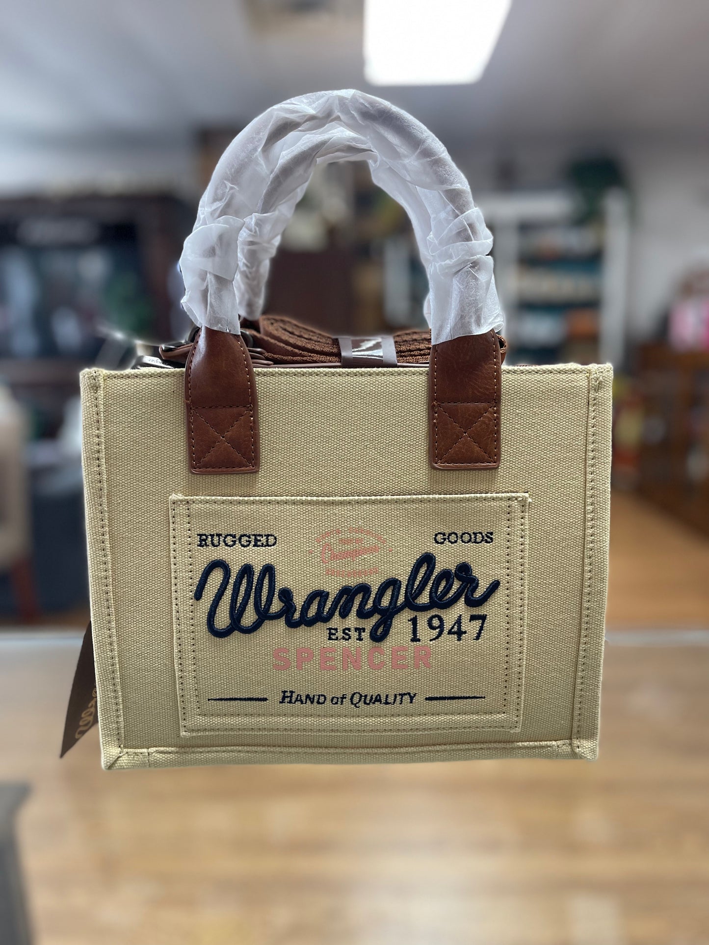 Wrangler Canvas Crossbody Purse