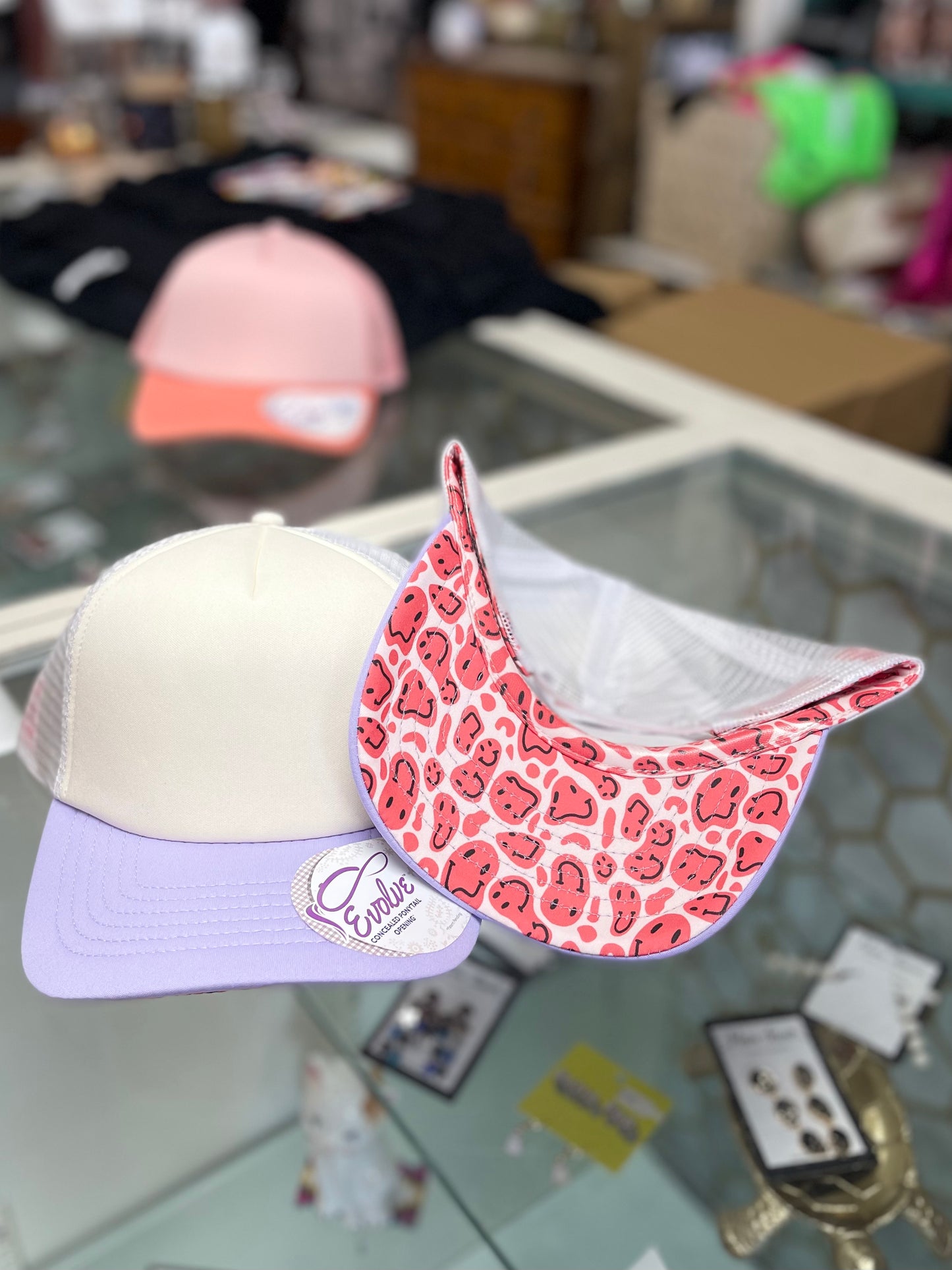 Decorated Under Bill Trucker Hat