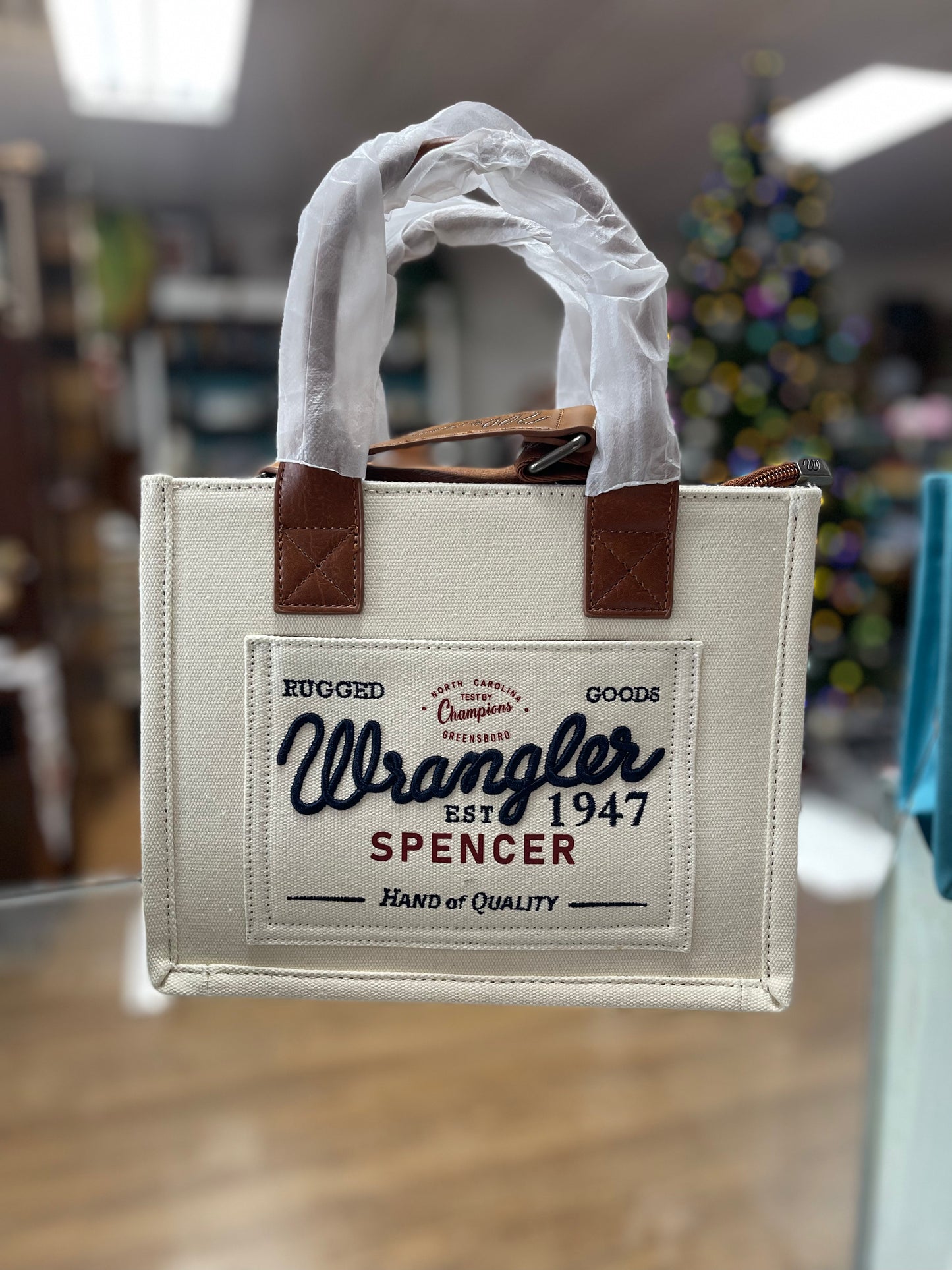 Wrangler Canvas Crossbody Purse