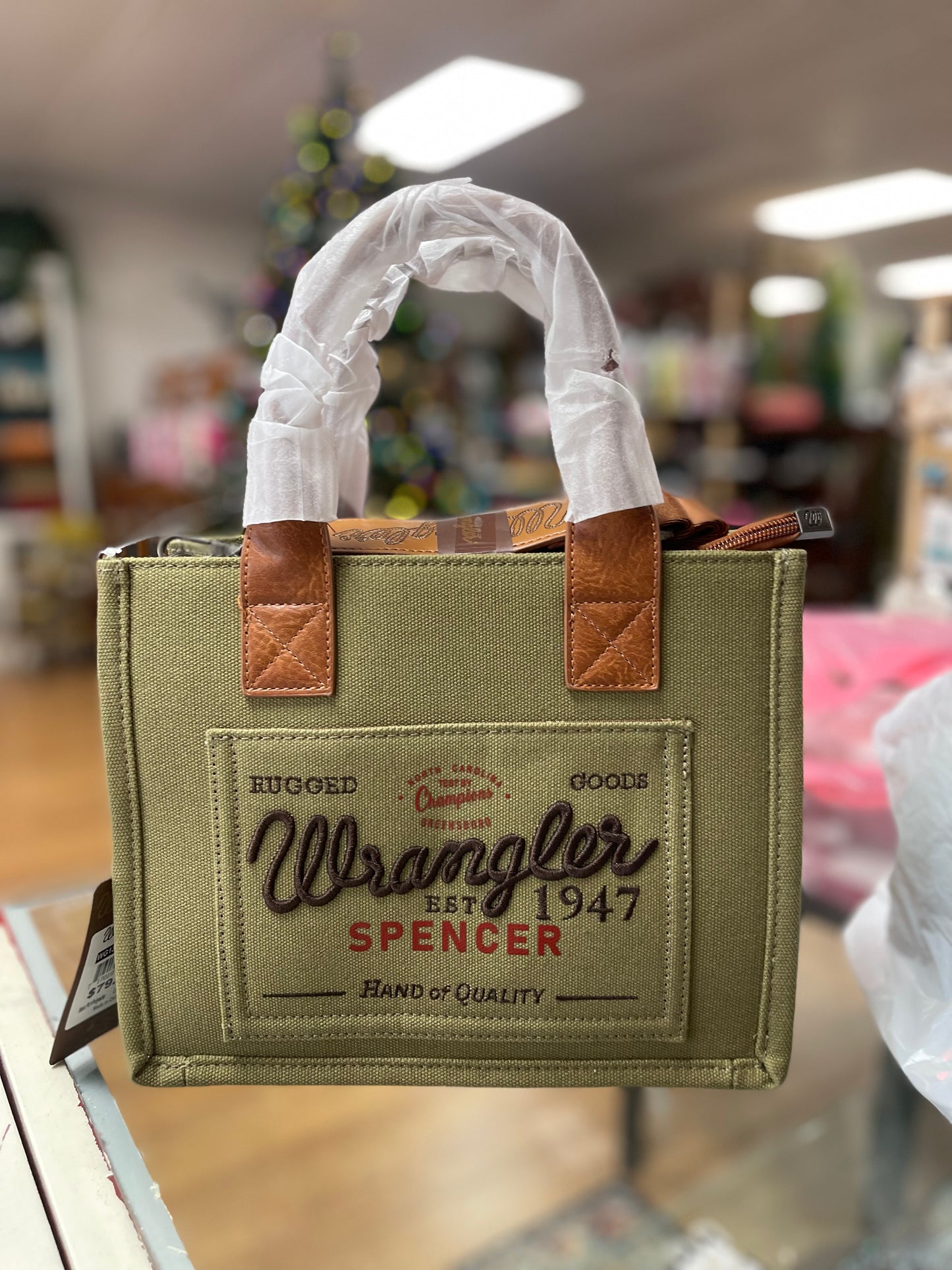 Wrangler Canvas Crossbody Purse