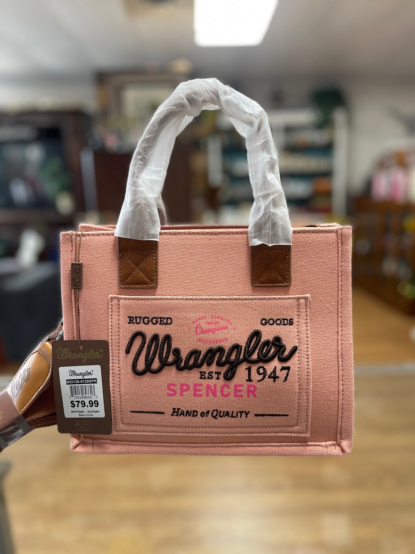 Wrangler Canvas Crossbody Purse